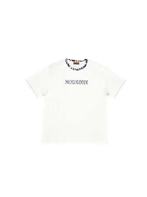 T-shirt, bambino, logata. MISSONI | MU8P21 Z0082100MC